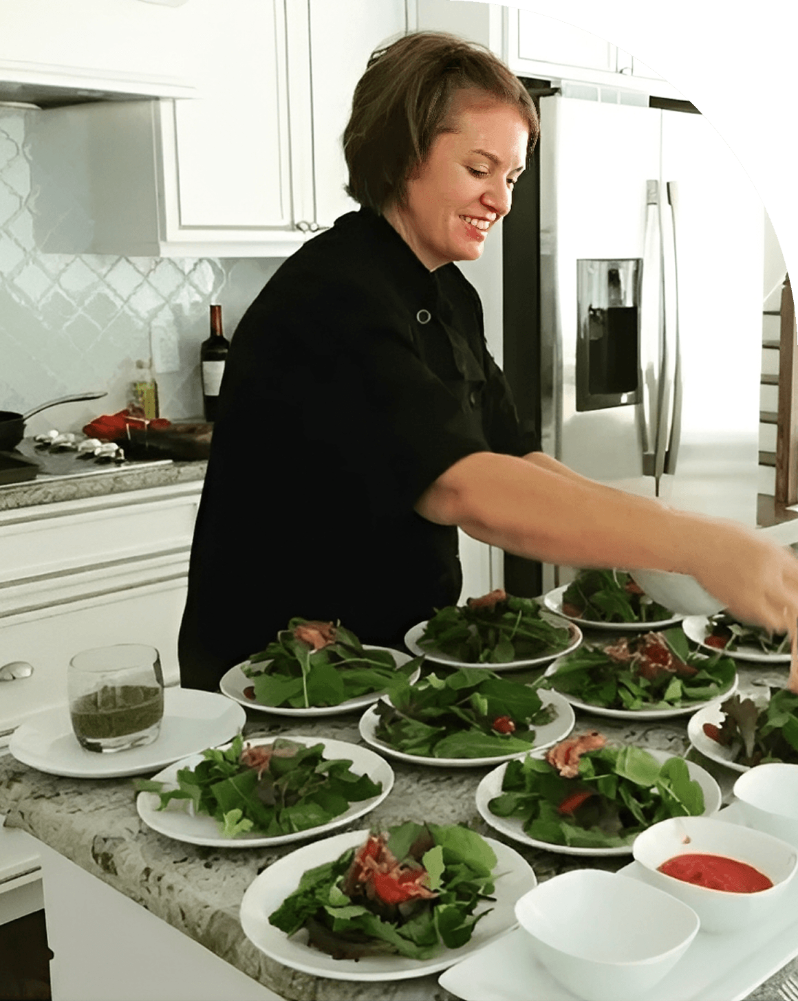 Chef Melissa Cooking